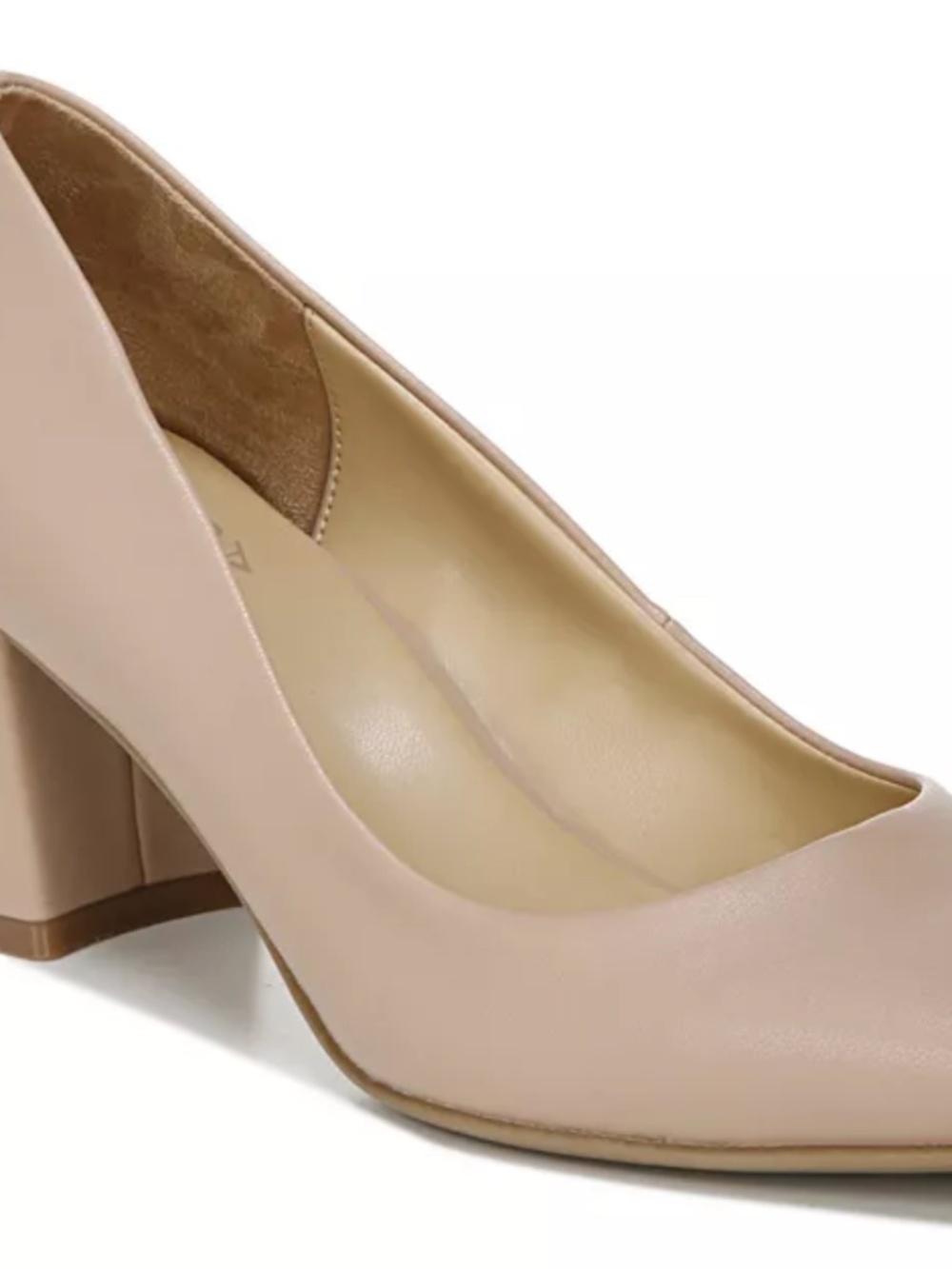 Naturalizer Women's Warner Square Toe Block Heel Pump - Picture 3 of 9